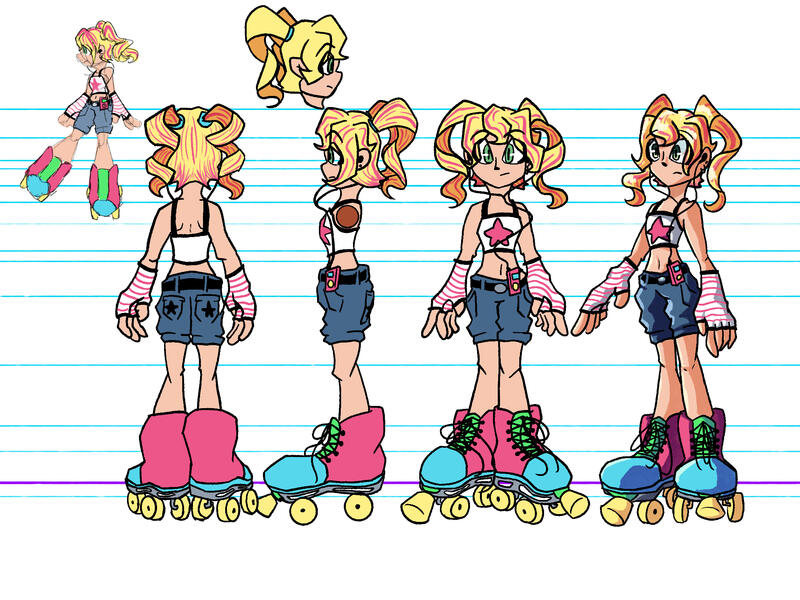 Original Character reference from internship.