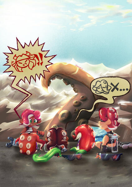 Piece for the Tako Party fanzine